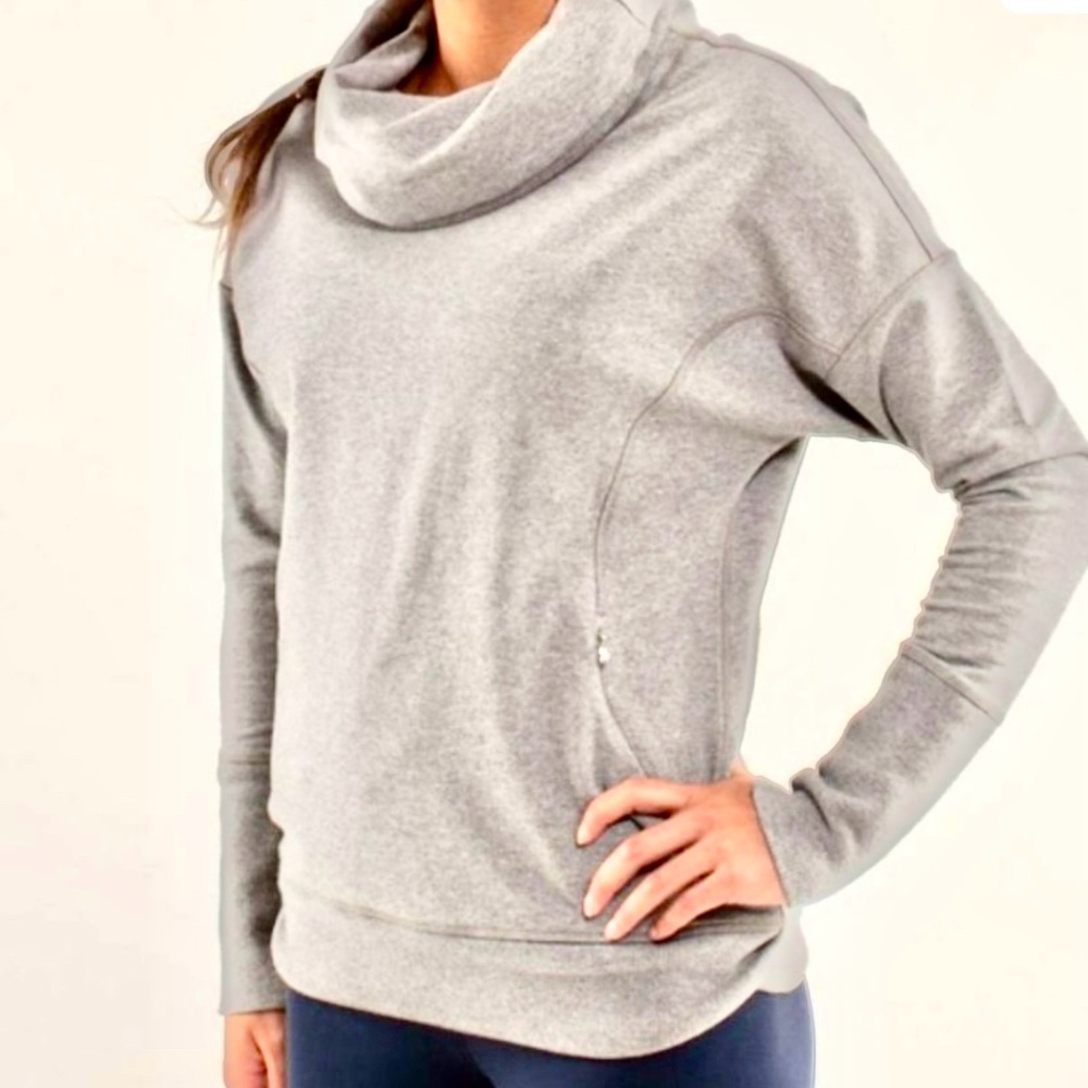Lululemon Rest Day Pullover Cowl Neck Sweatshirt l